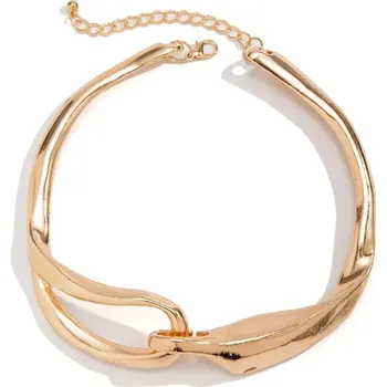 Náhrdelník Geometrický Choker náhrdelník Vertigo Zlatý