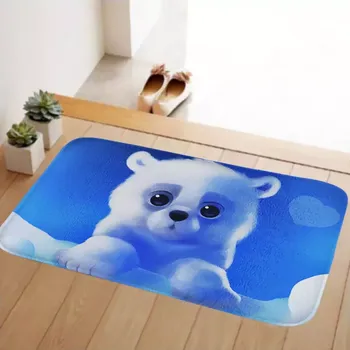 Koupelnová předložka HUADO koupelnová předložka 60x40 cm Lední medvídek