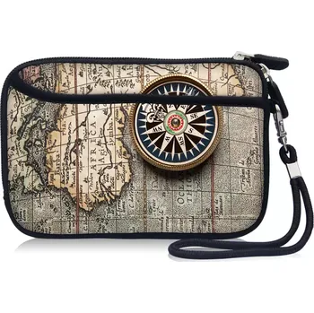Pouzdro na mobilní telefon Huado pouzdro na mobil Stará mapa a kompas