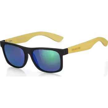 Sluneční brýle PolarZone sluneční brýle polarizační Wood Modro-Zelené