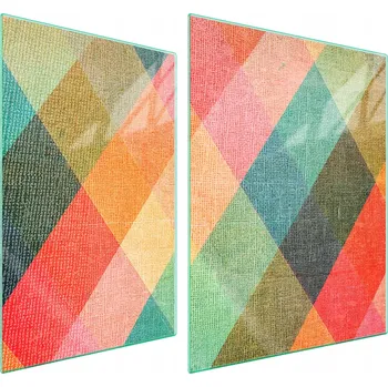 Obraz Skleněná ochranná deska na sporák 70x52 Barva