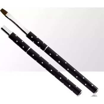 Přírodní štětec na gel č.8 Černý