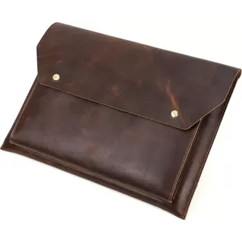 pouzdro na notebook Contacts® kožená brašna do ruky na Macbook do 16,2"