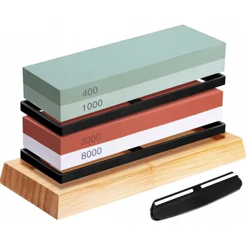 VODNÍ KÁMEN BROUSEK PRO OSTŘENÍ NOŽŮ SADA 400/1000/3000/8000