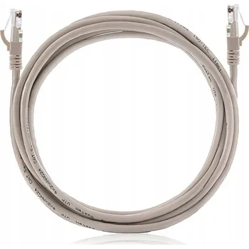 Síťový kabel Patchcord Keline U/UTP 5e RJ45 / RJ45 1 m šedý