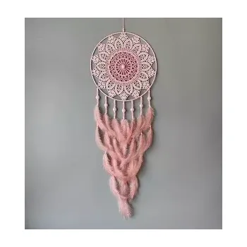 Lapač snů Lapač snů - Stínový strážce růžový 30 x 90 cm