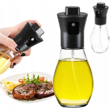 Nádoba na olej a ocet ROZPRAŠOVAČ NA OLEJ SKLENĚNÁ LÁHEV Na Olej Ocet Dávkovač VE SPREJI NA PIZZU