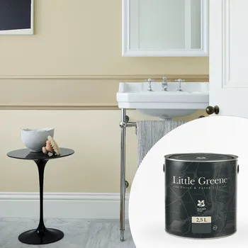 barva na zeď Little Greene Barva do koupelny na zeď - Matná omyvatelná - 2,5L - Intelligent Matt Emulsion Vyberte odstín:: Split Pink (341)