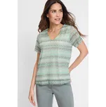 Olsen dámské triko 11105058 50078 Zelená 42
