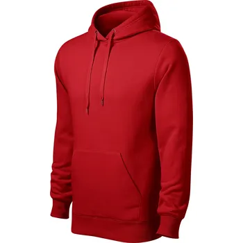 Pánská mikina MALFINI CAPE FREE F13 pánská mikina Barva: červená, Velikost: 3XL