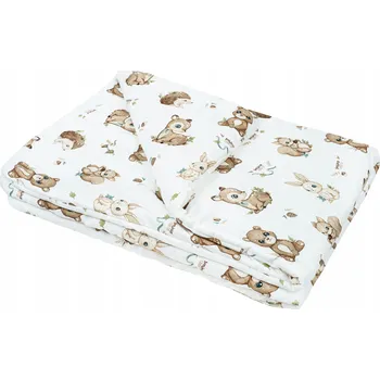 Prostěradlo Bambusová přikrývka VELKÁ Les, rozměr 140x200 cm, pro postel 160 nebo 140 cm