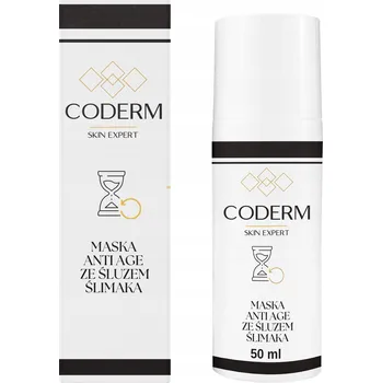 Pleťová maska Maska proti stárnutí pleti, proti vráskám. Hlemýždí sliz 44 % + Kolostrum