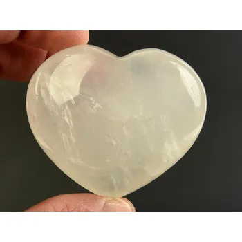 Přírodní kámen Leštěné srdce girasol 148g