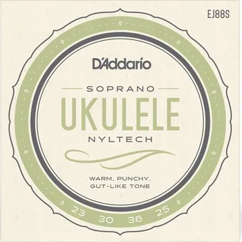 Strunný nástroj STRUNY PRO UKULELE D'ADDARIO EJ88S