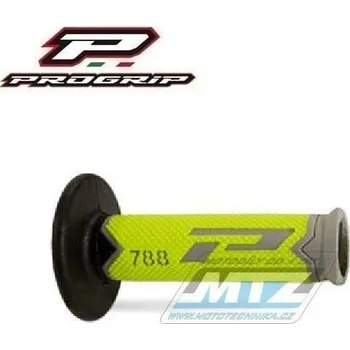 Rukojeti/Gripy Progrip 788 - Special Edition 254 - šedo-fluo žluto-černé (třívrstvé) PG0788-254