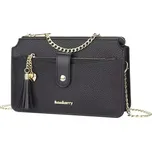 Baellerry Dámská řetízková kabelka s třásněmi Černá