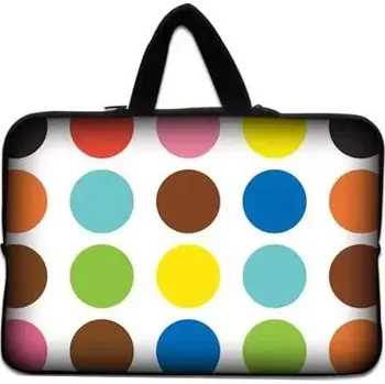 pouzdro na notebook Huado taška na notebook do 10.2" Polka dots