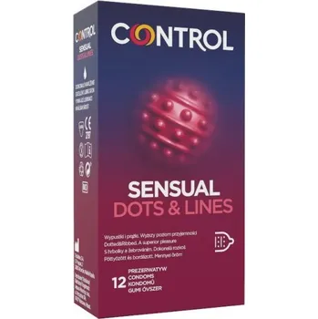 Control Sensual Dots & Lines 12 ks