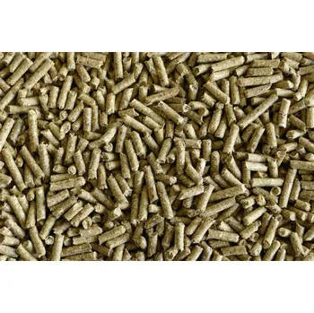 Krmivo pro hospodářské zvíře Krmná směs k intenzivnímu výkrmu králiků od odstavu do jatečné hmotnosti. Celková spotřeba krmiva na výkrm jednoho králíka je 8 - 9 kg.