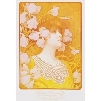 Obraz Plakát Sarah Bernhardt bez rámu 61 x 91 cm