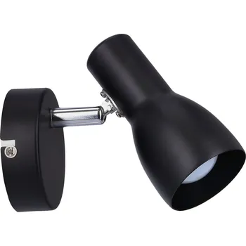 Nástěnné svítidlo Nastavitelná nástěnná lampa Picardo černá matná moderní kovová do ložnice a obýváku