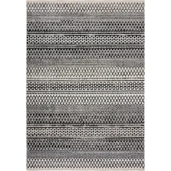 Hans Home Kusový koberec Santiago Camino Black/White - 80x140