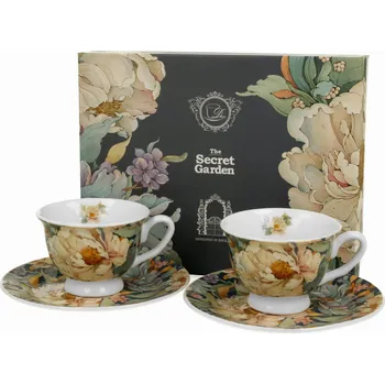 Duo 2 Šálky na espresso Royal PEONY BLUE