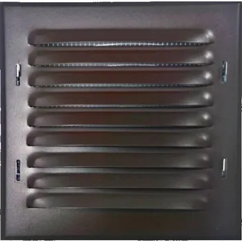 Větrací mřížka Ventilační mřížka Ventilační Ventika hnědá WX1BR