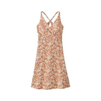 Dámské oblečení Patagonia Amber Dawn Dress Women Way Back: Rock Melon béžová M