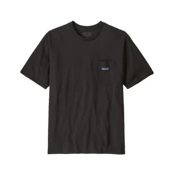 Pánské tričko Patagonia Daily Pocket Tee Men Black černá S