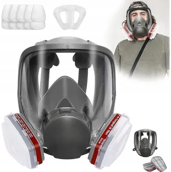 Plynová maska CELOOBLIČEJOVÁ LAKÝRNICKÁ PLYNOVÁ MASKA 6800