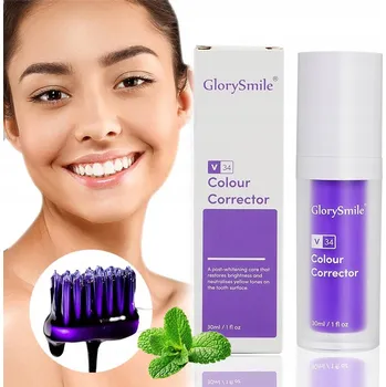zubní pasta Glory Smile Bělící zubní pasta V34 Korektor barvy 30ml