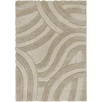 Koberec Hans Home Kusový koberec Indulgence Velvet Carved Natural - 200x290 - doprava zdarma