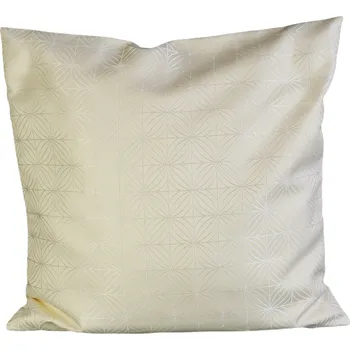 Polštář HEDVA ČESKÝ BROKÁT Povlak na polštář brokát 50x50 DIAMANT ecru