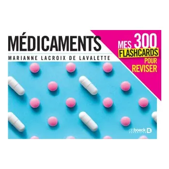 Encyklopedie Médicaments - Mes 300 cartes mentales pour réviser – Lacroix de Lavalette (FR)