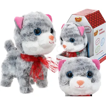 plyšák SMILY PLAY Kočka kotě chodí a mňouká