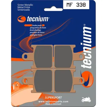 Nářadí na motocykly Brzdové destičky TECNIUM Street Performance Sintered Metal - MF338 MF338