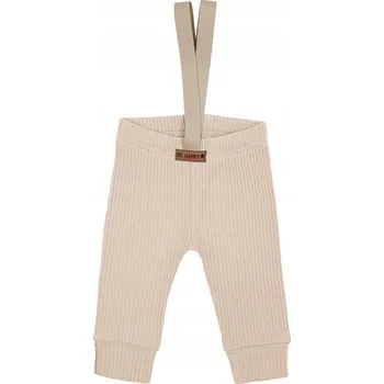Chlapecké kalhoty Chlapecké béžové kalhoty s laclem Nicol, vel. 104