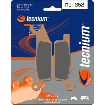 Nářadí na motocykly Brzdové destičky TECNIUM MX/ATV ze slinutého kovu - MO352 MO352