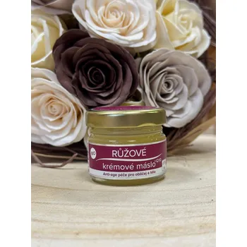 Tělový krém Saloos Bio Růžové krémové máslo 20 ml