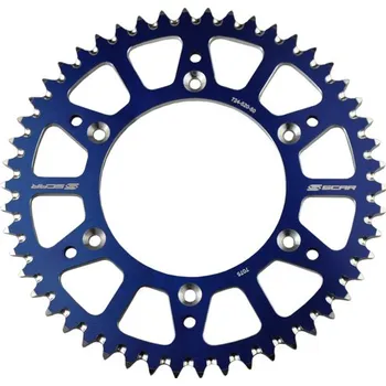 Nářadí na motocykly Hliníkové samočisticí zadní kolo SCAR SRS130 - 520 SRS130-51BL