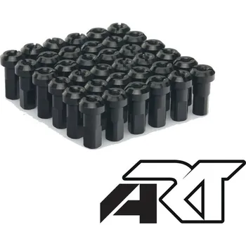 Nářadí na motocykly HAAN WHEELS Sada paprsků - 36 paprsků TR-BLACK