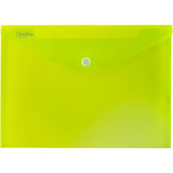 Spisové desky s drukem - A4 / zelená limetková