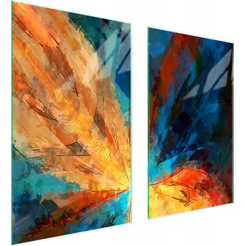 Obraz Skleněná ochranná deska na sporák 75x52 Barva