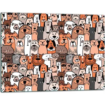 Kuchyňské prkénko Krájecí deska TMK ArtDeko sklo 1 ks