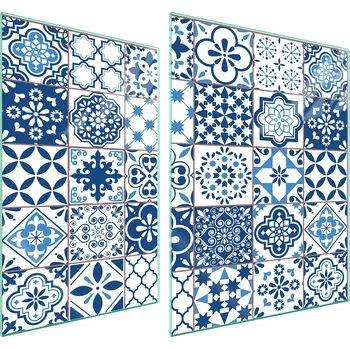 Obraz Skleněná ochranná deska na sporák 70x52 Vzor