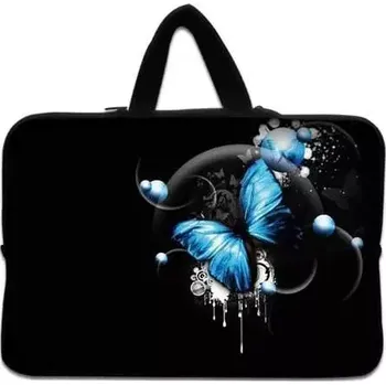 pouzdro na notebook Huado taška na notebook do 10.2" Modrý motýl