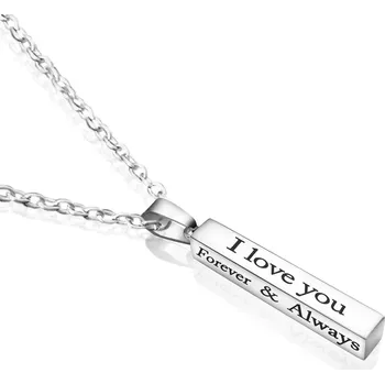 Přívěsek Přívěsek z chirurgické oceli Love Forever