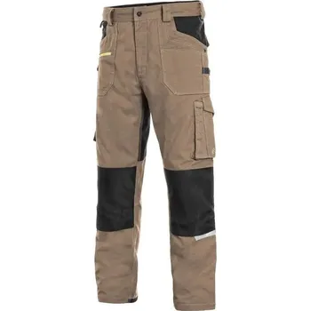 montérky Kalhoty CXS STRETCH, pánské, béžovo-černé, vel. 50
