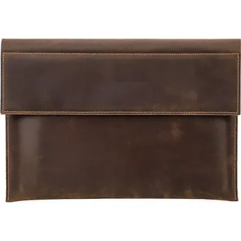 pouzdro na notebook Contacts® kožené pouzdro na Macbook do 15.3"